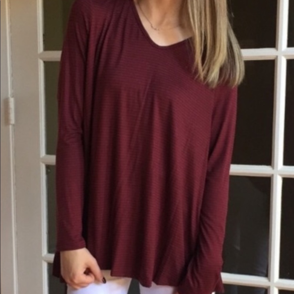 LS striped Hopely top